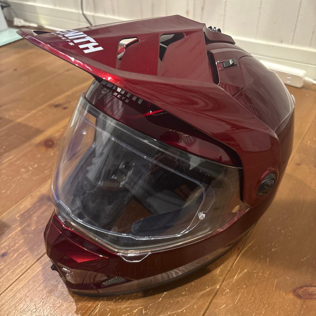 ZENITH フルフェイスヘルメット 赤 ワイズギア ヘルメット バイク フルフェイスヘルメット ヤマハ YF-9