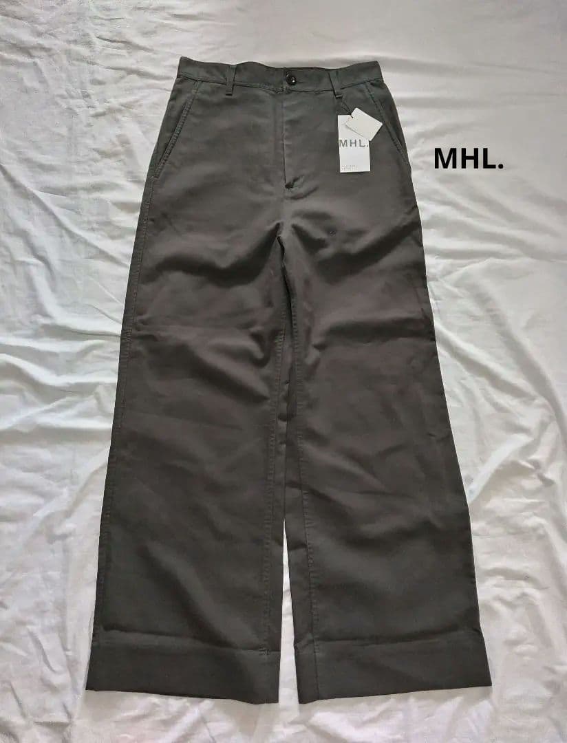 【新品】MHL レディーストラウザー 墨黒 トラウザーズ / II / BLACK(ブラック) ｜ マーガレット・ハウエル 公式