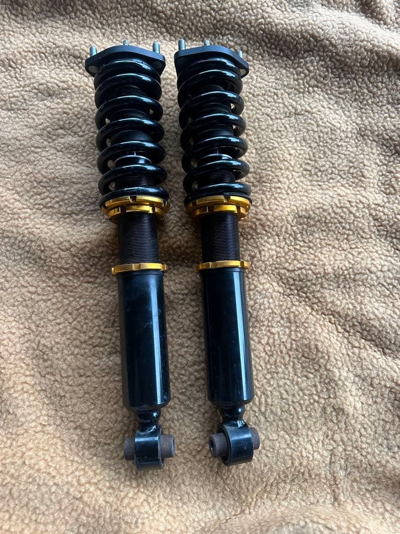 調整可能ショックアブソーバー2本セット KN企画 汎用 スーパーショック2【減衰調整付】245mm（レッド） kn926