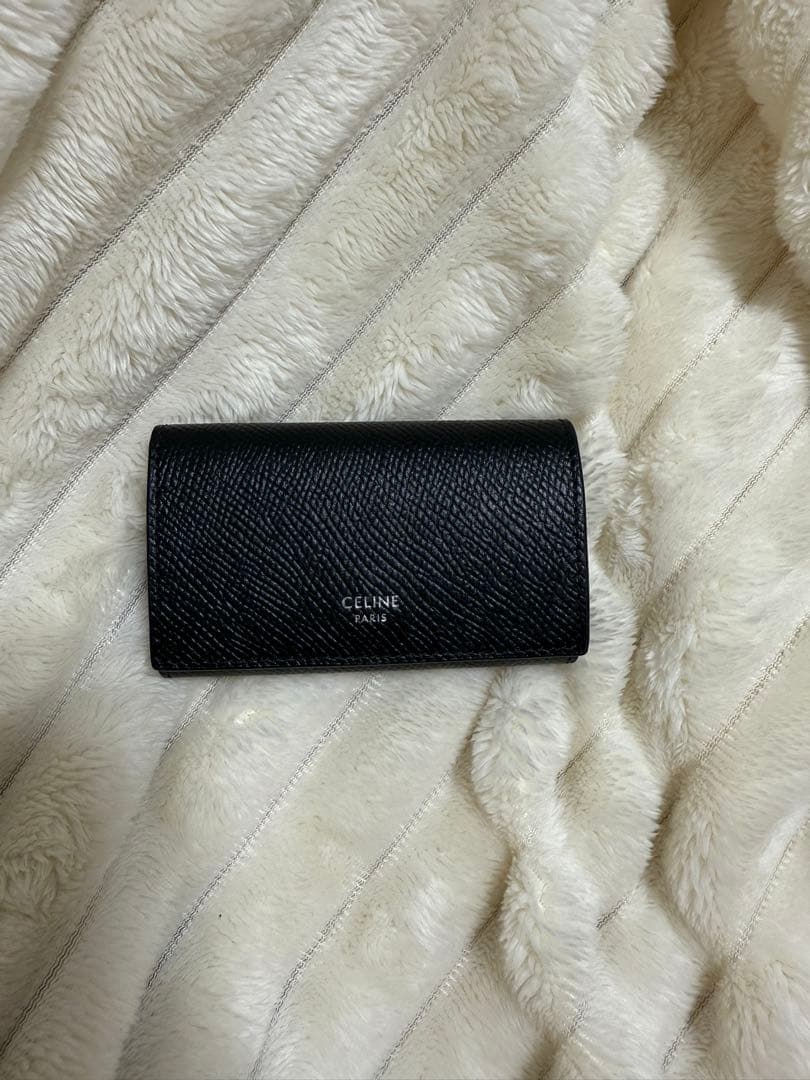 即購入OK！！「美品」Celine キーケース CELINE セリーヌ キーケース グレインドカーフスキン ☆国内発送