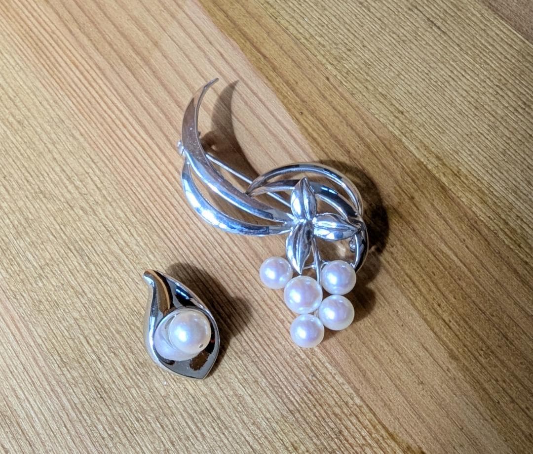 MIKIMOTO TASAKI ミキモト タサキ アコヤ ブローチ ペンダント MIKIMOTO TASAKI ミキモト タサキ アコヤ ブローチ ペンダント