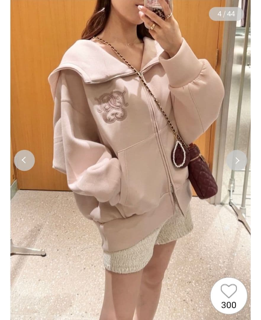 SNIDEL　ボリュームパーカー スナイデル SNIDEL ボリュームパーカー （LAV） -靴＆ファッション通販