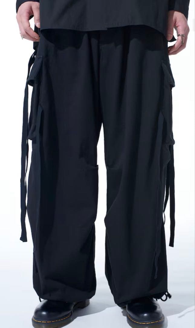 パンツ S'YTE COTTON DRILL ARMY TECHNO PANTS COTTON DRILL ARMY TECHNO PANTS – THE SHOP YOHJI YAMAMOTO